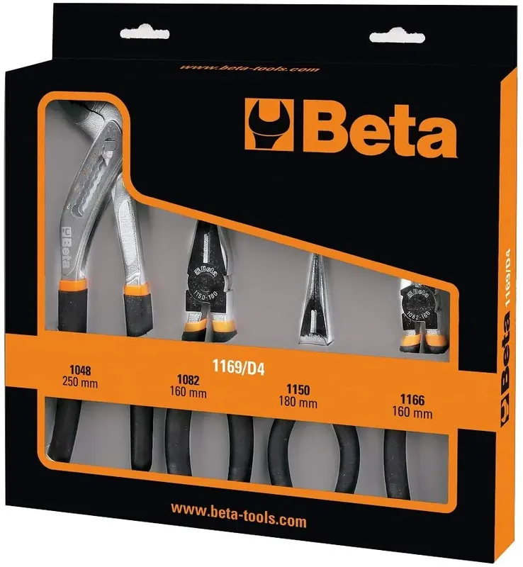 Preis Gesenkt Set 4 utensili pinza tronchese pappagallo Beta 1169/D4