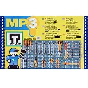 Pannelli Forati Portautensili blu con 40 ganci Tecnolam 98x46 cm Preiswert