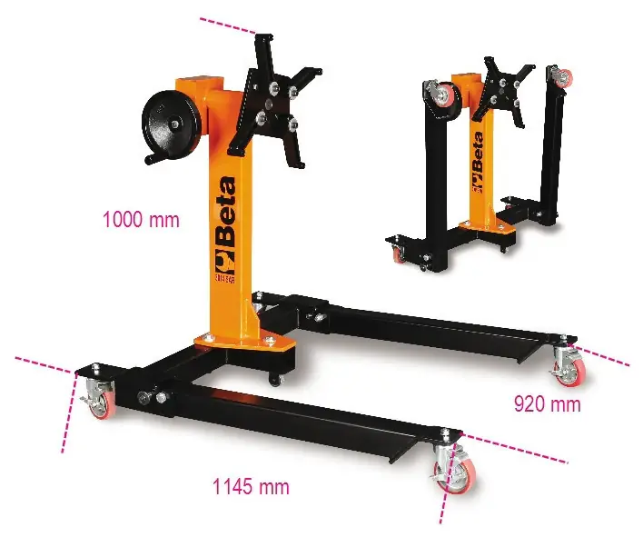 Cavalletto sostegno motore richiudibile Beta 3014SAR Mega-Angebot