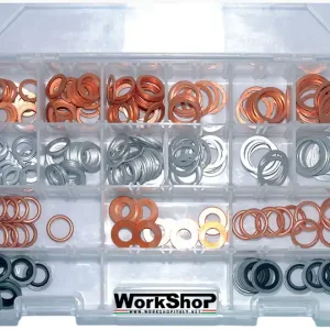 Set 290 rondelle rame per tappi olio Fermec Bgs FER 230 Markenprodukt