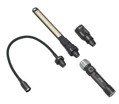 Lampada LEd 250 lumen Zeca Ztek KB400 3 teste Bestseller