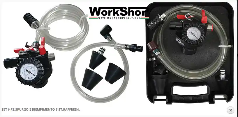 Direkt Vom Hersteller Set 6 pz. spurgo e riempimento sistema di raffreddamento Bgs Fermec 9502