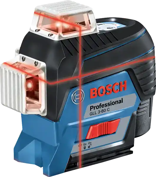 Angebot Livella laser GLL 3-80 C + ricevitore LR7 Bosch Professional