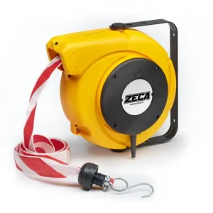 Avvolgitore per delimitazione Zeca 5801/RW 16mt. nastro BIANCO/ROSSO Billig