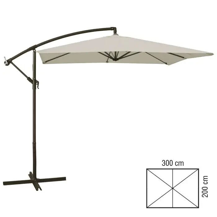 Ombrellone a braccio 2x3 m Verdelook Saisonangebot