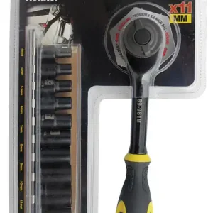 Letzte Chance Set cricchetto 1/4" Stanley + set bussole 4-13mm 0-94-607
