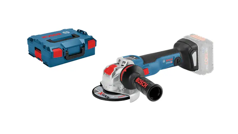 Smerigliatrice angolare BOSCH GWX 18V-10 SC Professional X-LOCK 8Ah Procore Solange Der Vorrat Reicht