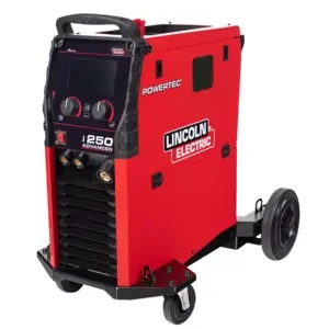 Saldatrice filo continuo POWERTEC® I250C ADVANCED SINERGIC Lincoln compelta di torcia Preis Gesenkt
