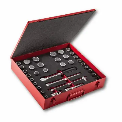 Set bussole poligonali Usag 612 1/2 MPB 1/2" Sichere Zahlung