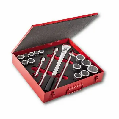 Set bussole poligonali Usag 612 3/4 PB 3/4" Sichere Zahlung