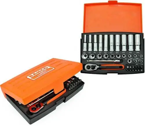 Sonderaktion Assortimento chiave a bussola 1/4" Bahco SL25L serie lunga