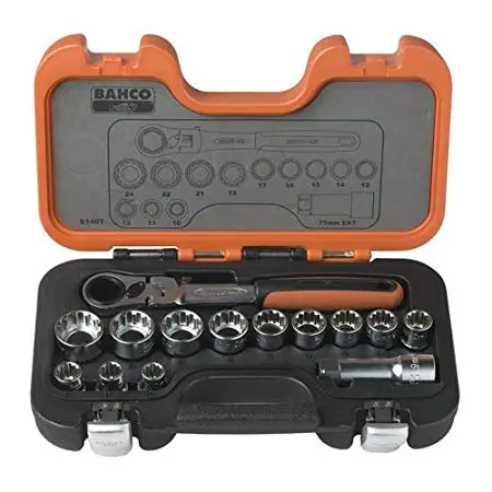 Bestseller Assortimento chiavi a bussola passanti Bahco S140T
