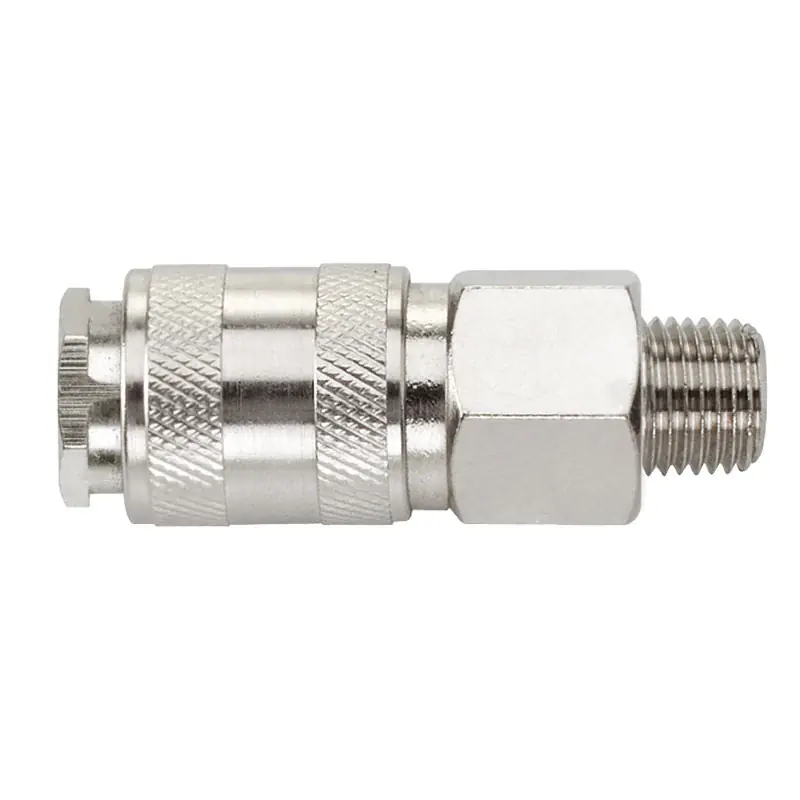 Wochenendangebot Innesto rapido valvola 1/4" - 3/8" maschio Fervi