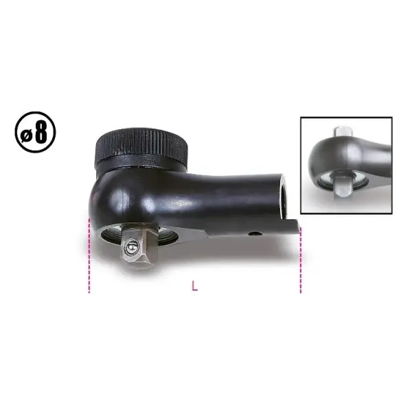 Neuheit Cricchetti reversibili per barre dinamometriche 604B/5 e 604B/10 Beta 611