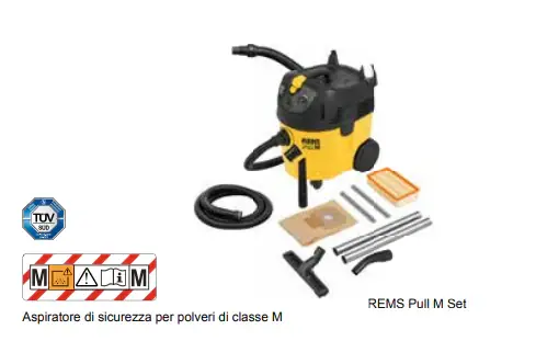 Must-Have Aspiratore Rems PULL M set