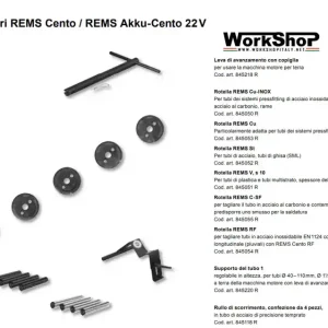 Direkt Vom Hersteller Accessori REMS CENTO / REMS AKKU-CENTO 22 V