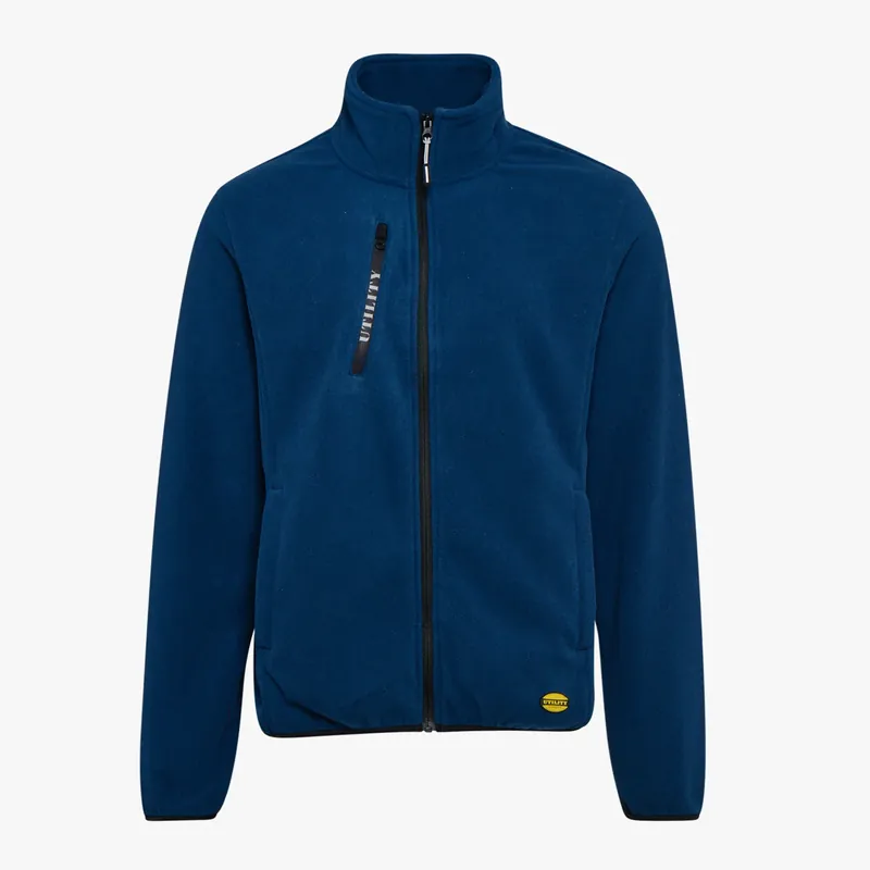 Kracherpreis Pile da lavoro Diadora Utility SWEAT PILE FZ Blu Classico