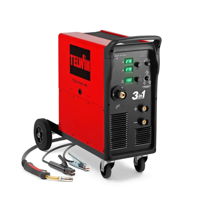 Solange Der Vorrat Reicht Saldatrice inverter multiprocesso Telwin MASTERMIG 305i