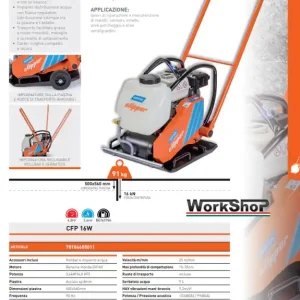 Battitrice piastra vibrante frontemarcia Norton Clipper NEW CFP 16W Jetzt Kaufen