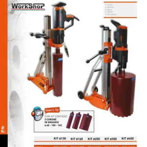 Carotatrice kit completo telaio + motore Norton Clipper Sichere Zahlung