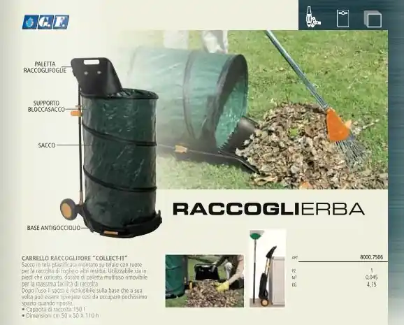 Carrello raccoglitore COLLECT-IT GF Wochenendangebot