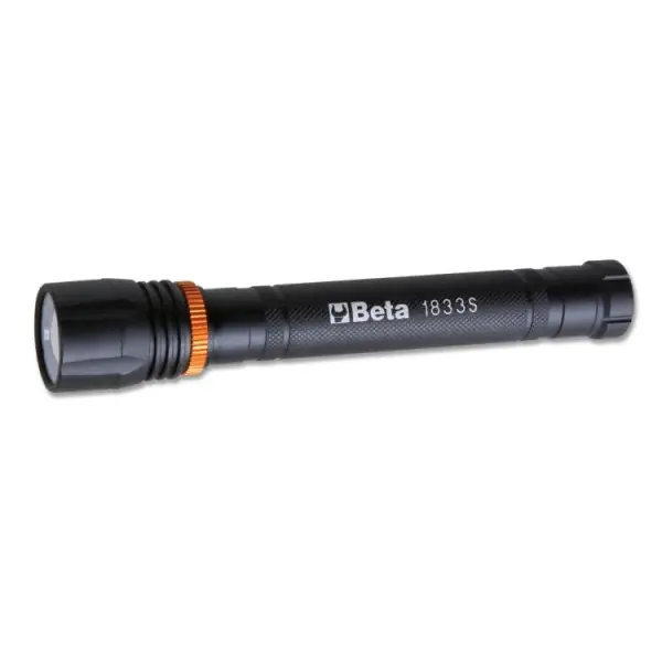 Markenprodukt Torcia LED ad alta luminosità in robusto alluminio 500 Lumen Beta 1833S
