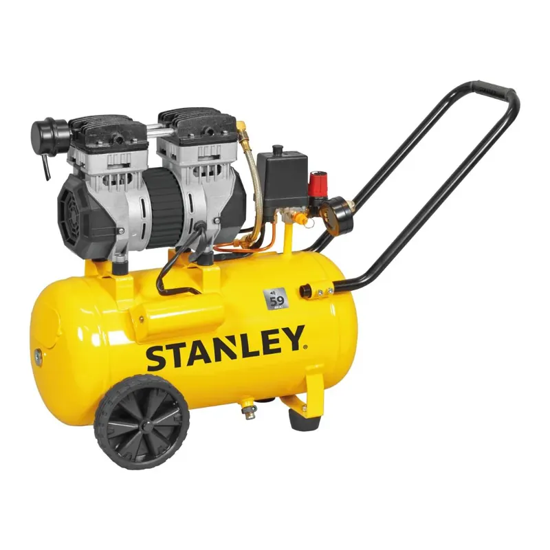 Compressore silenziato Stanley DST 150/8/24 24 litri 1,3Hp Super-Preis