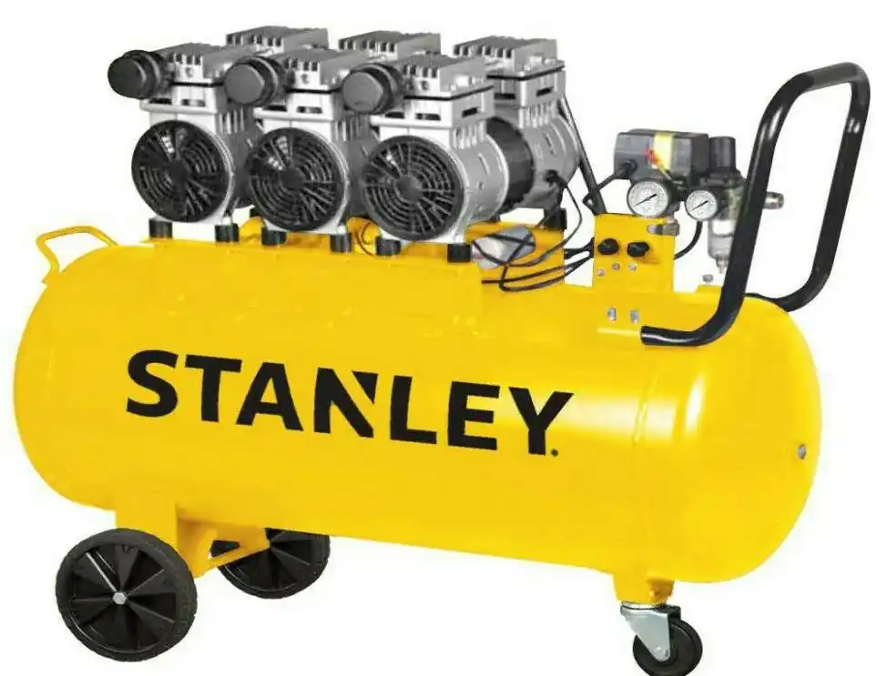 Compressore silenziato Stanley DST 370/8/100-3 100 lt 3hp Abverkauf