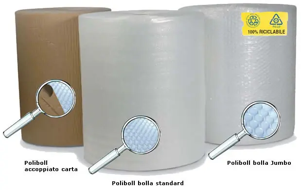 Letzte Chance Pluriball polietilene a bolle per imballo Barbero