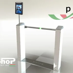 Barriera protezione con controllo temperatura mascherina riconoscimento facciale Passy Neu Im Sortiment
