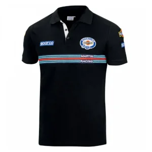 Beliebt Polo Sparco Martini Racing Nero