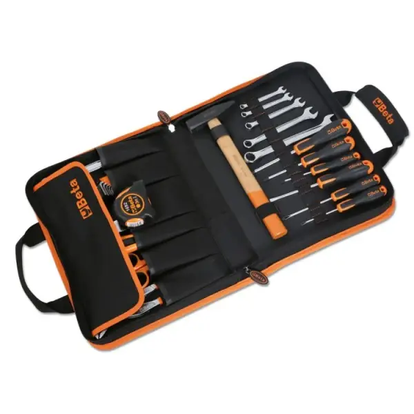 Valigetta pieghevole con assortimento di 27 utensili per interventi universali Beta 2001/BZ27 VU Preis Gesenkt