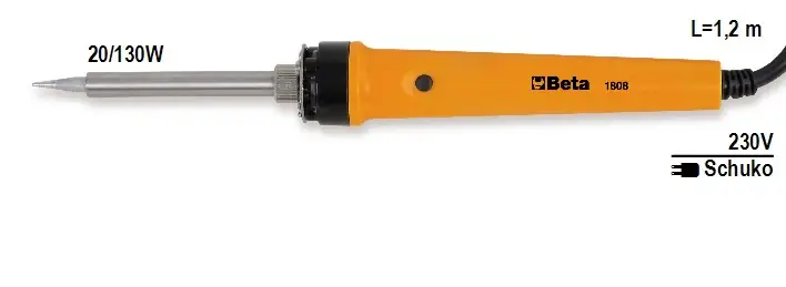 Begrenztes Angebot Saldatore a doppia potenza con punta acciaiata Beta 1808