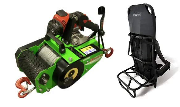 Top-Seller Verricello Forestale Automatico VF 150 Docma + Zaino