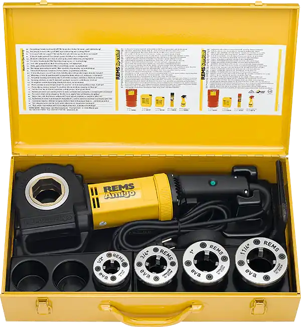 Filiera Rems Amigo Set 1/2" a 1-1/4" Preis Gesenkt