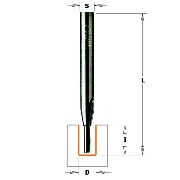 Knallerangebot Fresa Legno Cmt gambo 6mm 712.030.11