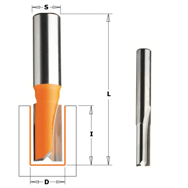 Fresa Legno Cmt gambo 6mm 711.250.11 Finale Aktion