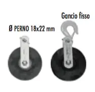 Neuheit Carrucole con puleggia in nylon UT Tractel da 1 a 1,6 t