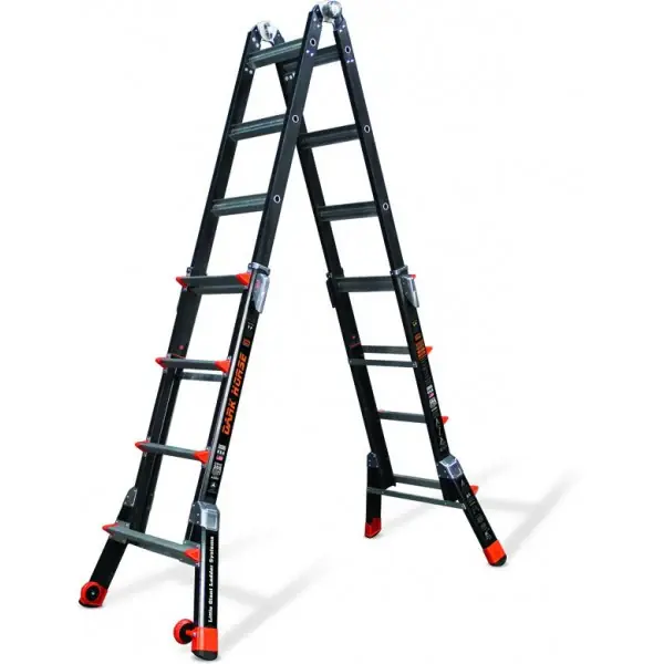 Scala telescopica vetroresina super-accessoriata Svelt Dark Ausverkauf