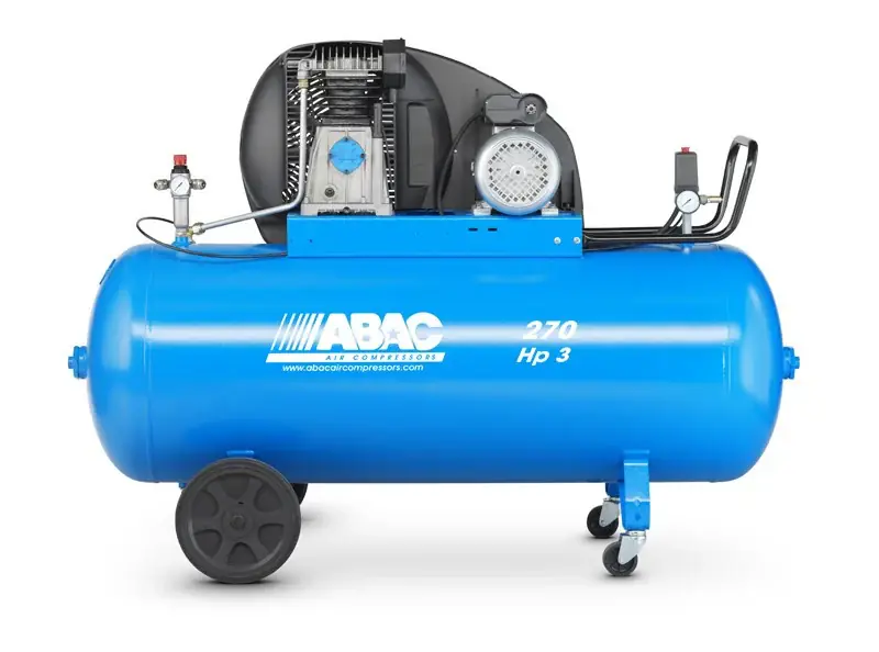COMPRESSORE ABAC 270 lt. 3hp CINGHIA A39B 270 CM3 230volt Sonderangebot