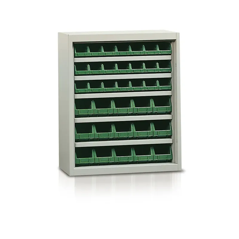 Armadio a 21+15 contenitori Tecnotelai 840x280x1005 Solange Der Vorrat Reicht