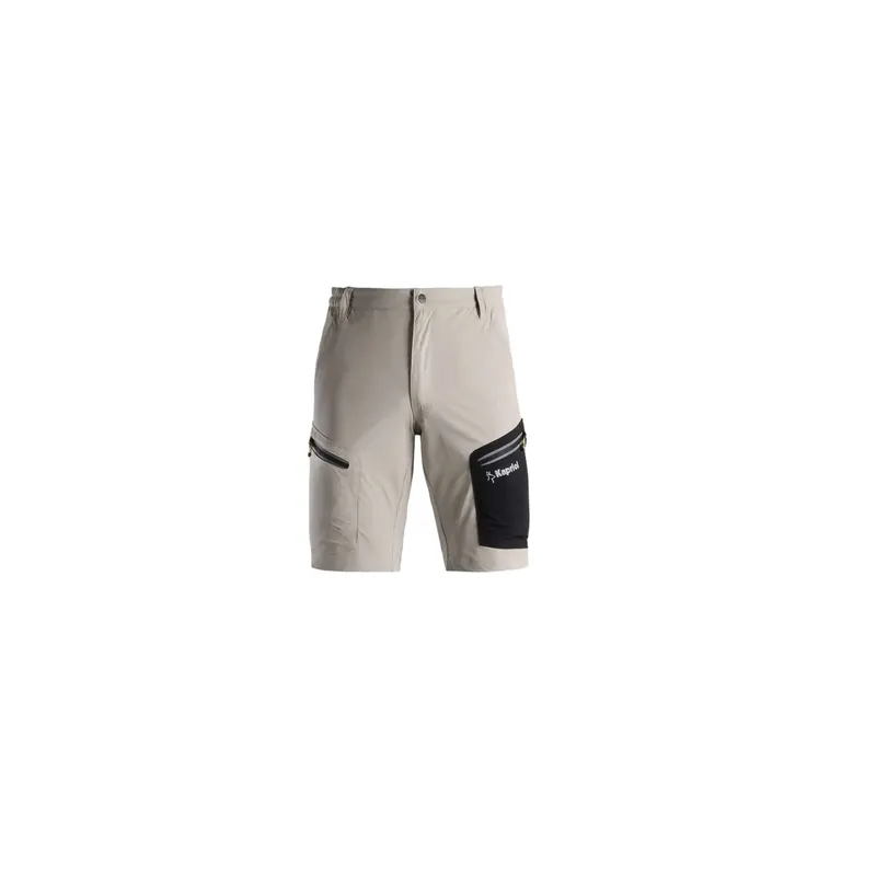Geprüft TECH beige short trousers Size (M/XL) - 35170/2 Kapriol