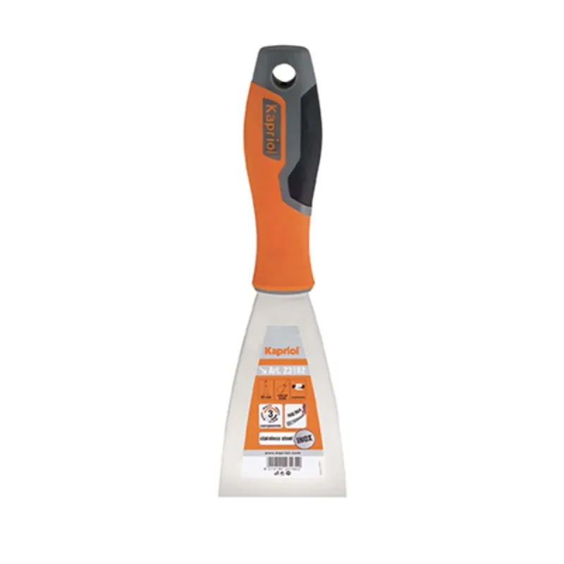 Sonderaktion Inox putty knife with Progrip handle - Kapriol