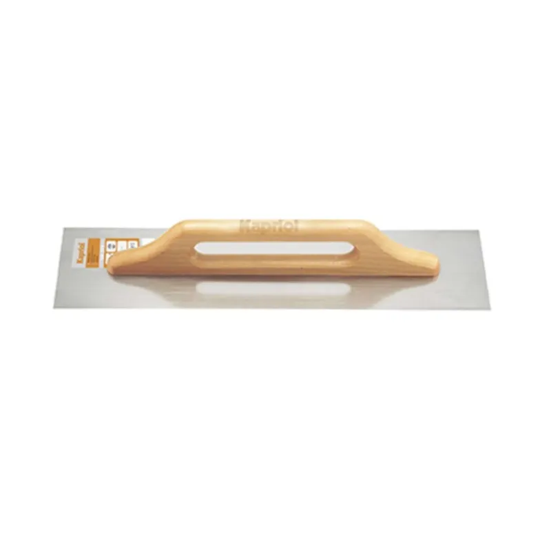 Smooth two-handed steel trowel - Kapriol Super-Preis