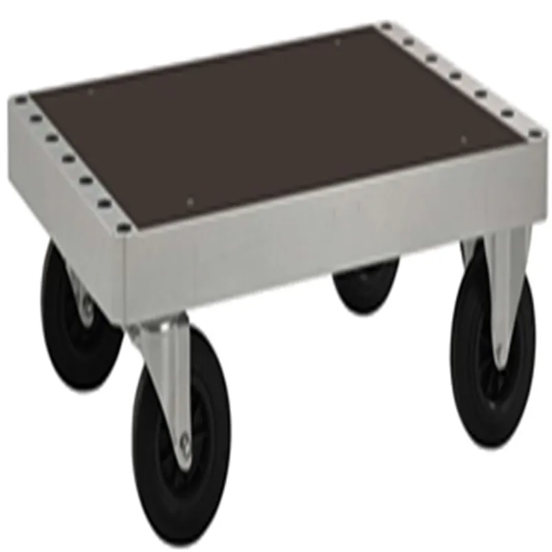 Platform trolley with 2 fixed 2 swivel, LxWxH (mm) 1200x800x300 - Kongamek Must-Have