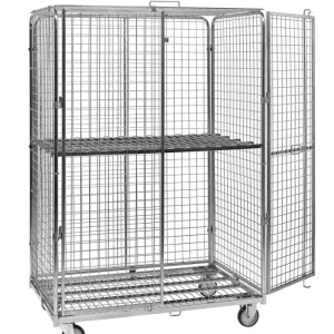 Electro galvanized safety container W x D x H (mm) 1200 x 800 x 1870 Markenware