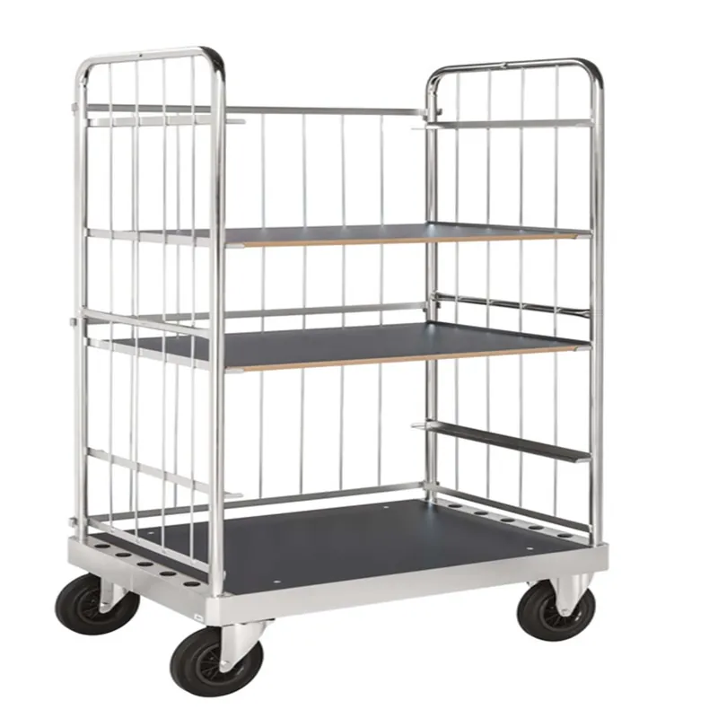 Shelf trolley comes with 2 shelves, L x W x H (mm) 1000 x 700 x 1900 Highlight