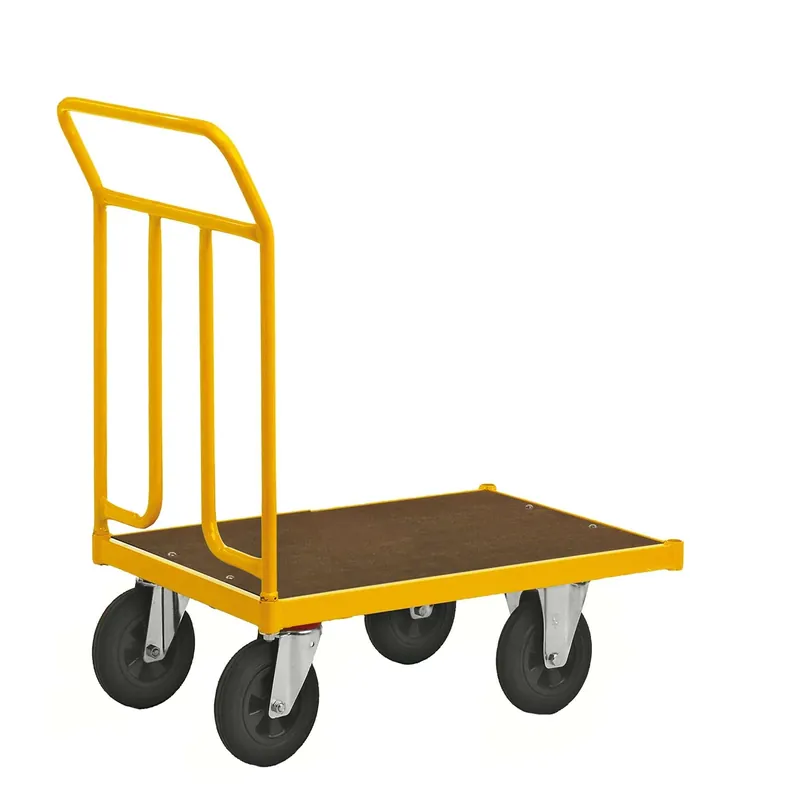 Platform trolley, capacity 400kg L x W x H (mm) 836 x 500 x 1020 - Kongamek Bestseller