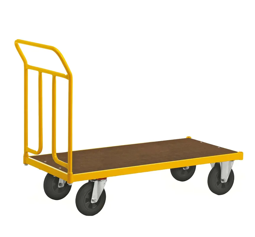 Platform trolley, capacity 400kg L x W x H (mm) 1336 x 650 x 1020 - Kongamek Top-Angebot