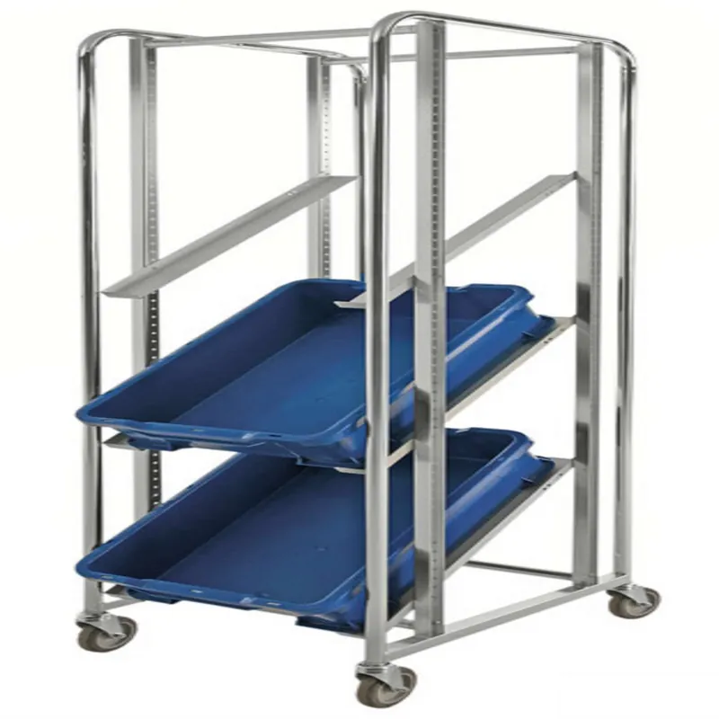 Sonderangebot ESD Bin trolley Suited for EUR pallets L x W X H (mm) 470 x 858 x 1880